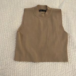 Mock neck, tank